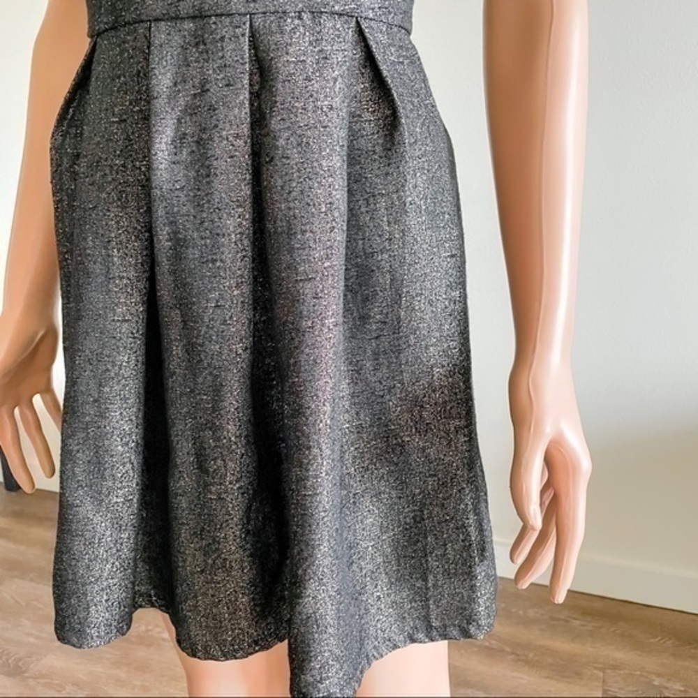 Forever 21 Gold & Black Metallic Dress - Picture 5 of 7